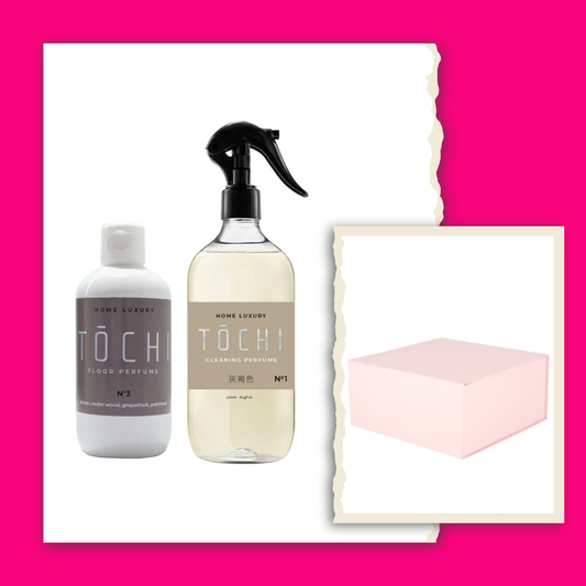TOCHI Cadeau Set Incl. luxe Geschenk box NR.3 (allesreiniger en vloerparfum)