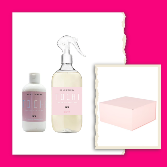 TOCHI Cadeau Set Incl. luxe Geschenk box Nr. 4 (allesreiniger en vloerparfum)