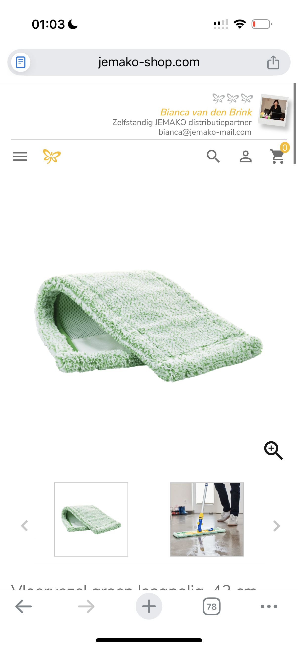 PRE ORDER Vloervezel (kies voor juiste vloer)