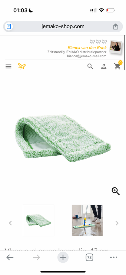 PRE ORDER Vloervezel (kies voor juiste vloer)